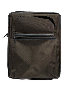 Tumi Alpha 2 Expandable Compact Carry-On Luggage Black Durable Nylon